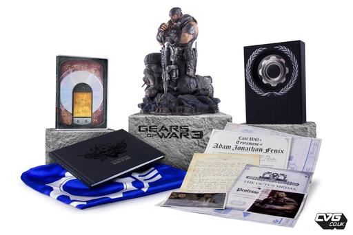 Gears of War 3 - Детали Epic and Limited editions