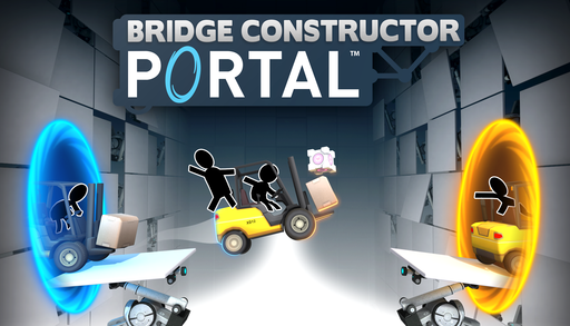 Bridge Constructor Portal - Bridge Constructor Portal — экспериментальная стройка